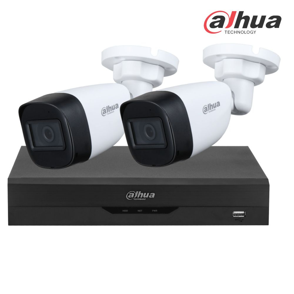 Система видеонаблюдения Dahua DAHUA- HDCVI-11in-outdor_2 камеры_2камеры ...