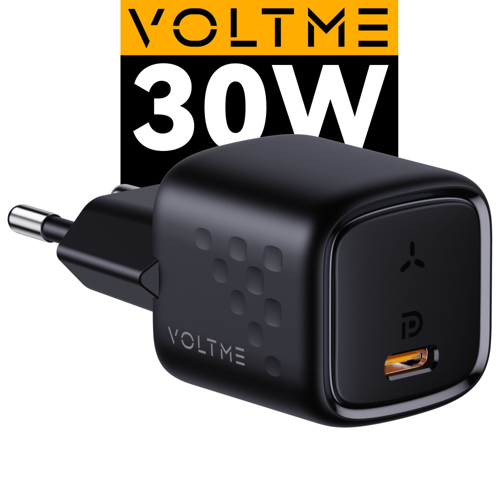 Сетевое зарядное устройство VOLTME Revo 30 Duo CA_2_USB Type-C, 30 Вт, USB  Type-C, AFC (Samsung), GaN - купить по выгодной цене в интернет-магазине  OZON (941439956)