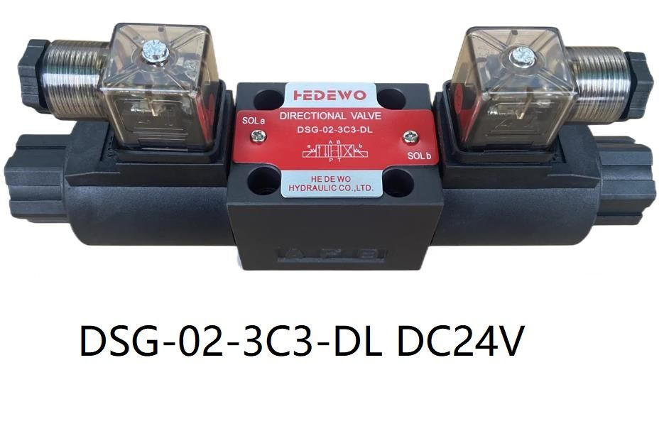 DSG-02-3C3 DSG-02-3C3-DL DC24V Гидравлический электромагнитный клапан ...