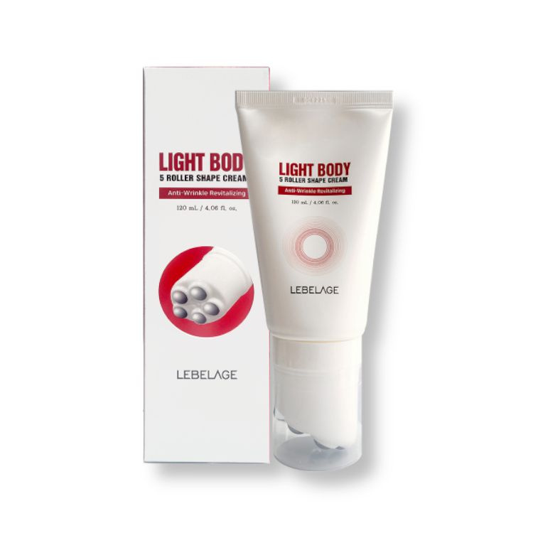 Крем-роллер для тела с 5 роликовыми шариками Lebelage Light Body 5 Roller Shape Cream (120 мл)  #1