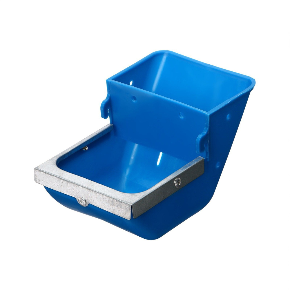 Кормушка для кроликов, бункерная, пластик, синяя - купить с доставкой ...