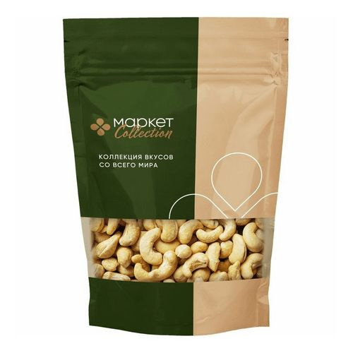 Ядра орехов кешью сушёные Market Collection, 150г - купить с доставкой ...