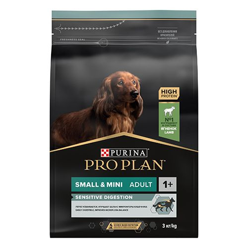 Purina Pro Plan Small & Mini Adult Sensitive Digestion / Сухой корм Пурина Про План для взрослых собак #1