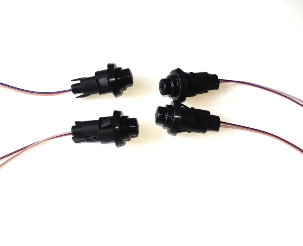 Комплект концевиков двери с пыльником нового образца для Лада Гранта ...