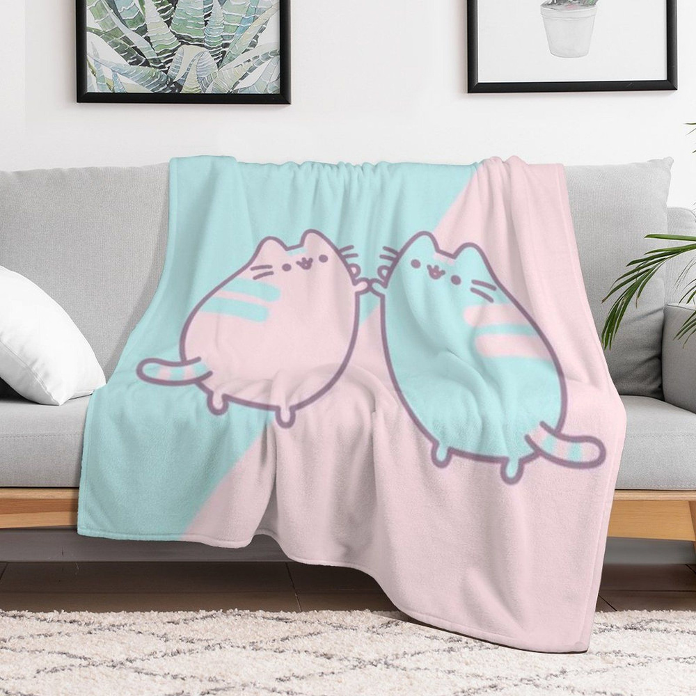 Pusheen Плед , Велсофт, 200х150 см #1