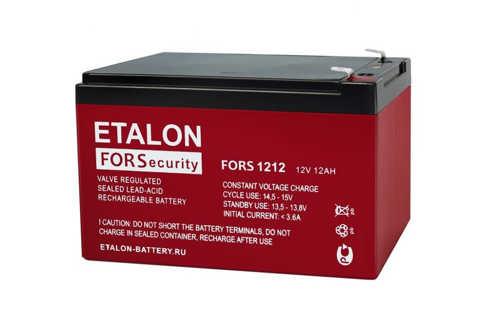 Аккумулятор 12В 12Ач (FORS 1212) .200-12/12S Etalon battery - купить с ...