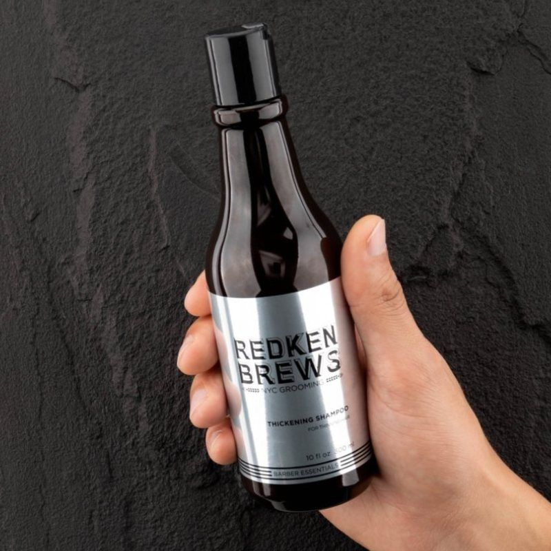 Redken Brews Thickening - Шампунь уплотняющий 300 мл #1