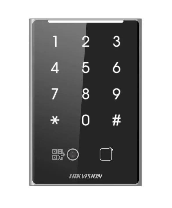 Считыватель карт Hikvision DS-K1109DKB-QR уличный - купить по выгодным ...