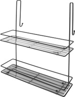 Полка для ванной swensa 1 ярусная прямая 40x11x7 см