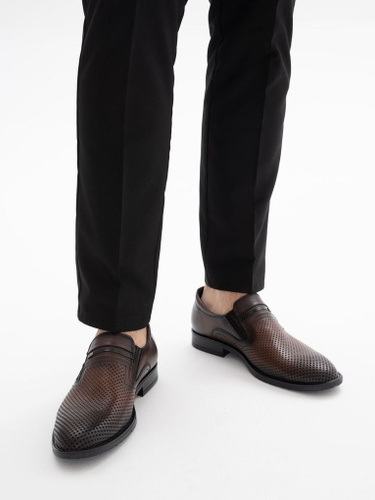 Туфли мужские из натуральной кожи купить в интернет-магазине OZON