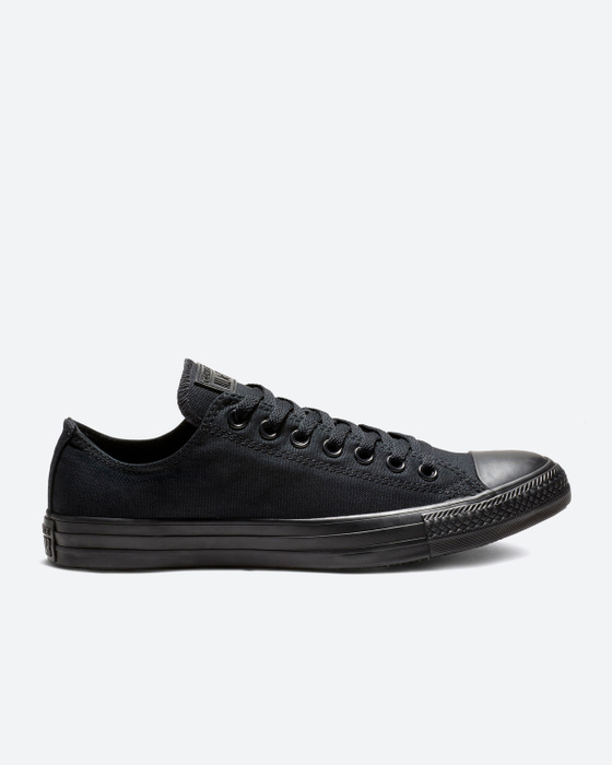 converse all star black leather