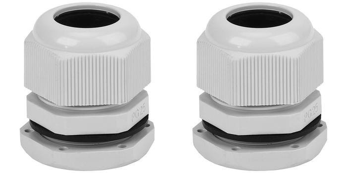 Кабельный ввод (сальник) DORI PG25 (16-21 мм, IP54) 2 шт. - купить по ...