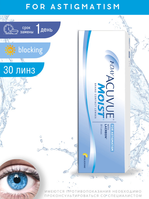 Купить Линзы Air Moist 1 Day