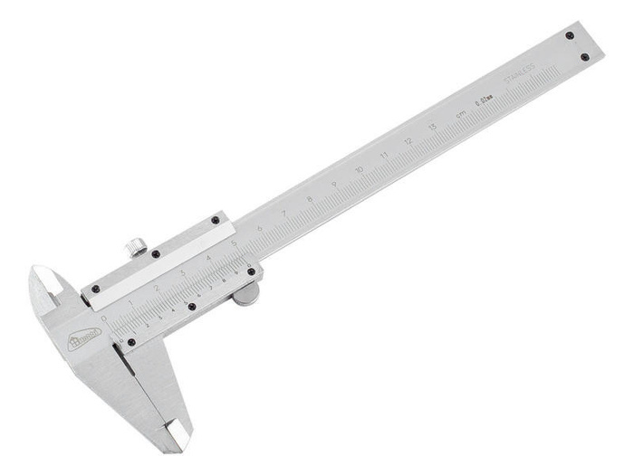 Штангенциркуль металлический механический 200 мм (шаг 0,02мм) с ...