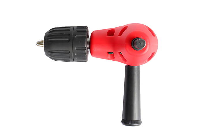 Угловой переходник на дрель и шуруповерт с быстрозажимным патроном ...