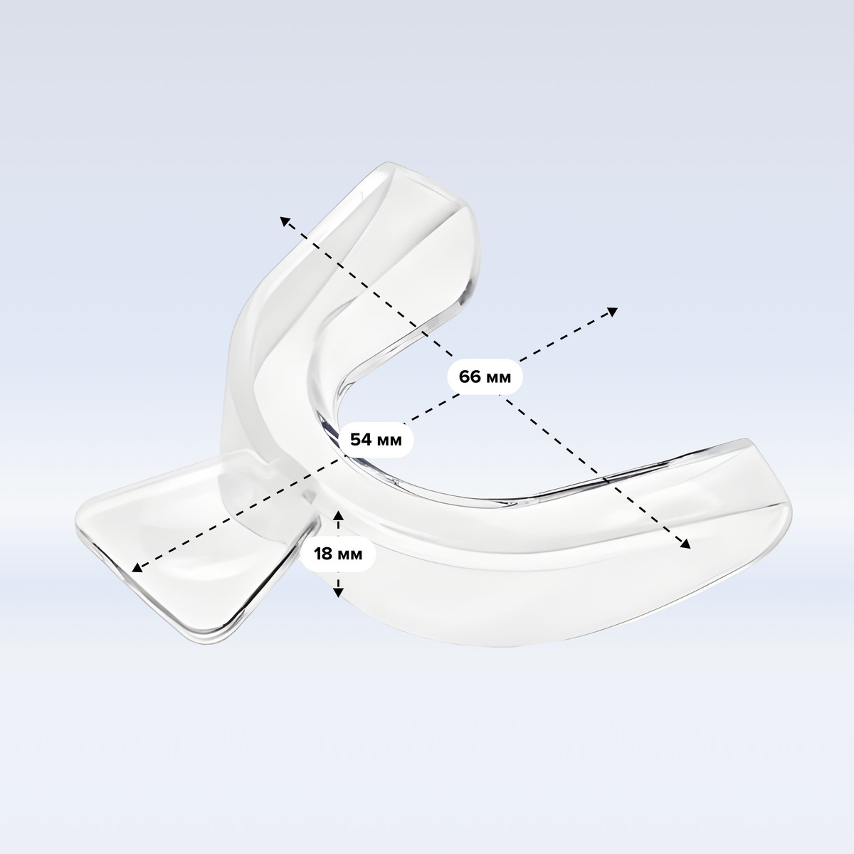 Капа стоматологическая от бруксизма для сна, универсальная ...