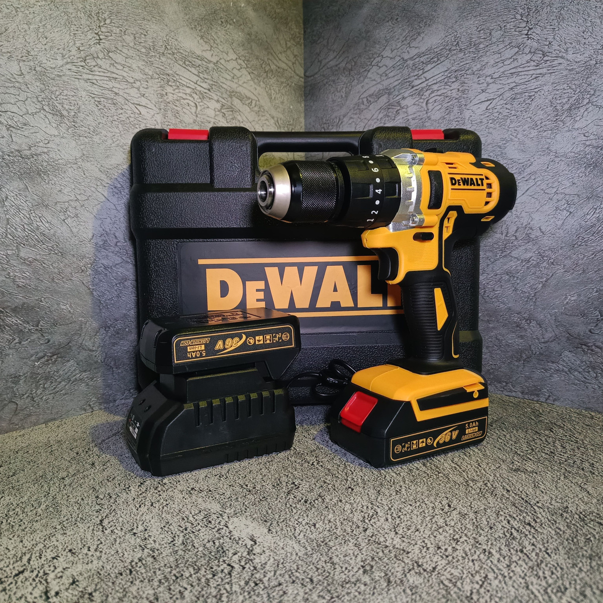 Шуруповерт DeWalt Девольт сетевой DCD700 3, От аккумулятора, 1100 Вт ...