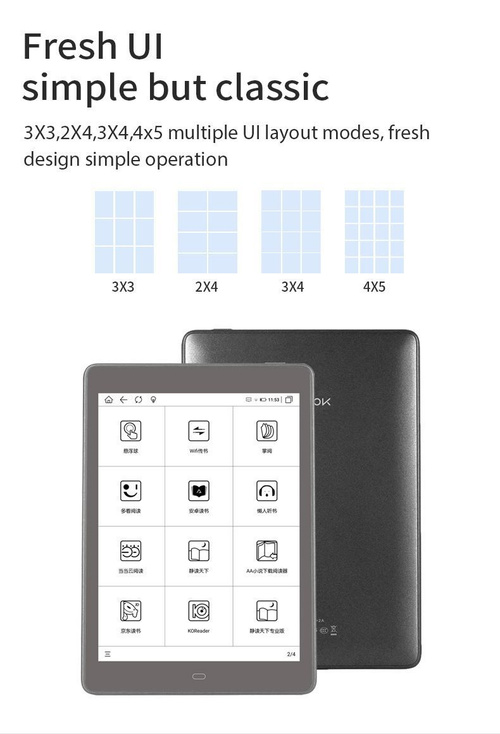Электронная книга MEEREADER P78 PRO 7.8, Монохромный 32 - купить