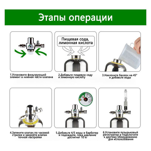 Как сделать систему с углекислым газом для аквариума своими руками