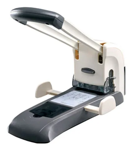 Дырокол Kw-Trio Lever-Tech HD максимум 200 листов металл с линейкой серый, серый, фото 2