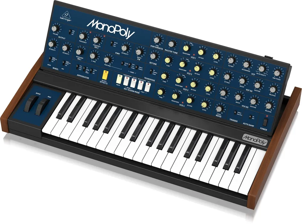 Behringer MONOPOLY Аналоговый 4-х голосный полифонический синтезатор, вариант