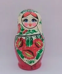 Матрешка "Сударушка" 8 предметная расписная, вариант