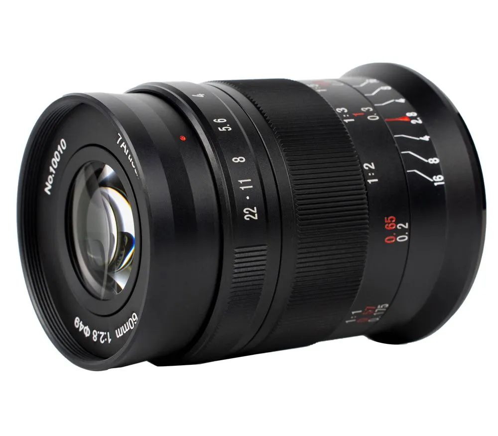 Объектив 7artisans 60mm f/2.8 II Macro Micro 4/3, вариант