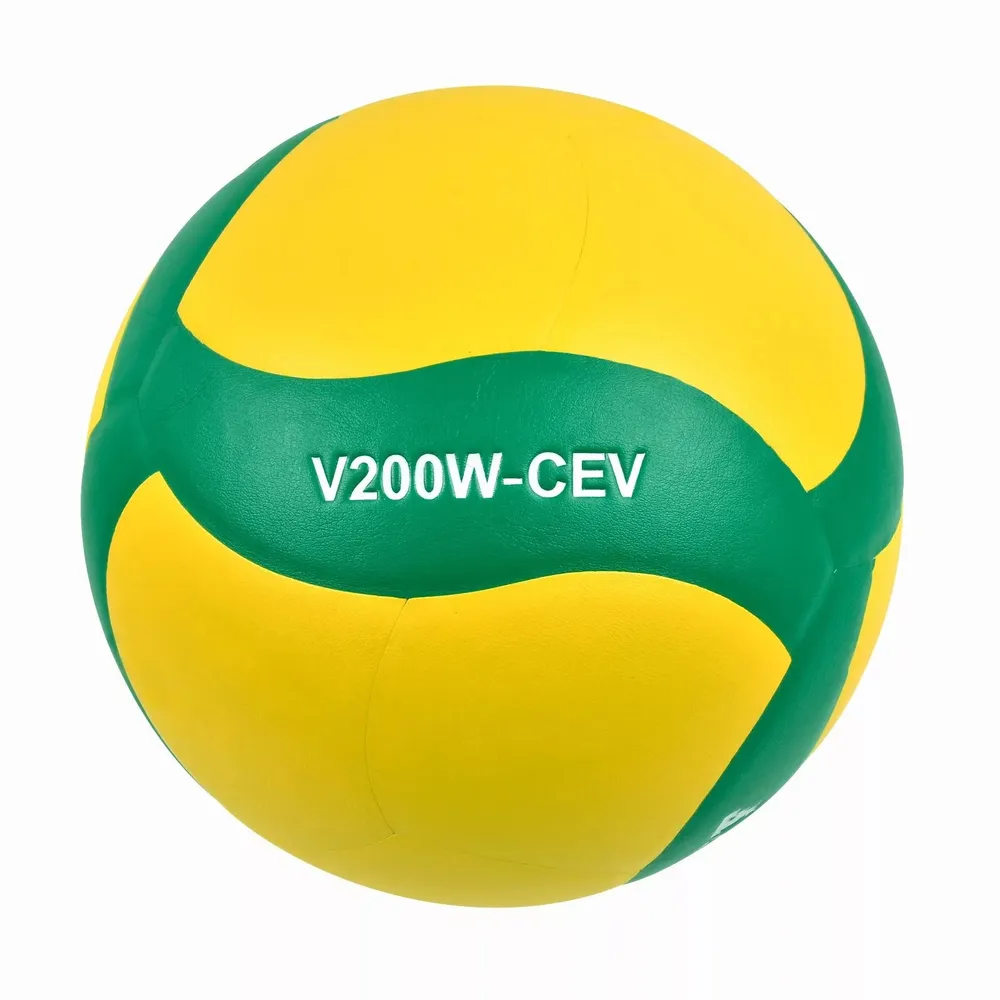Мяч волейбольный CLIFF V200W-CEV, 5 размер, PU, желто-зеленый, зеленый, фото 4