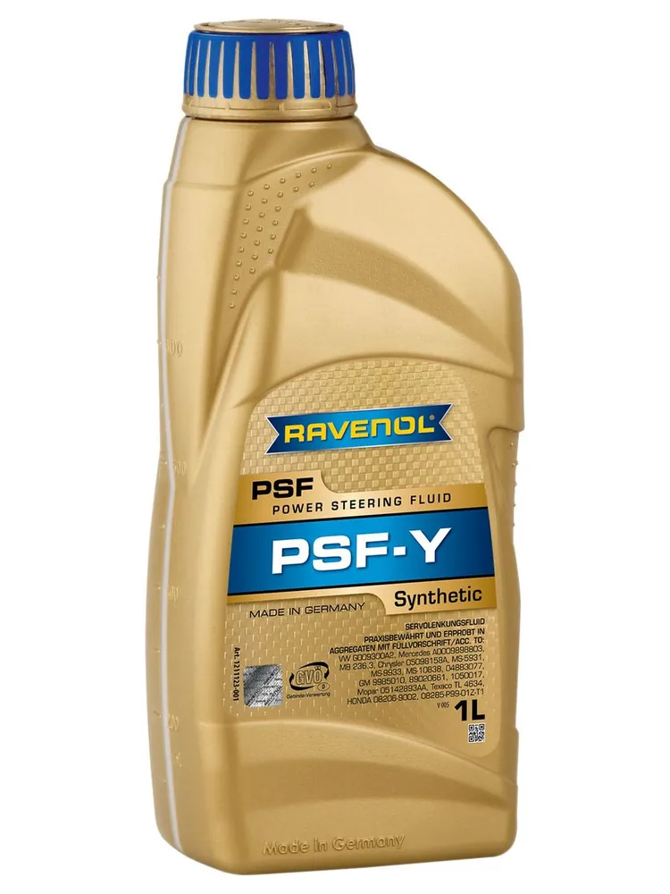 Жидкость гидроусилителя RAVENOL PSF-Y, 1 литр, вариант