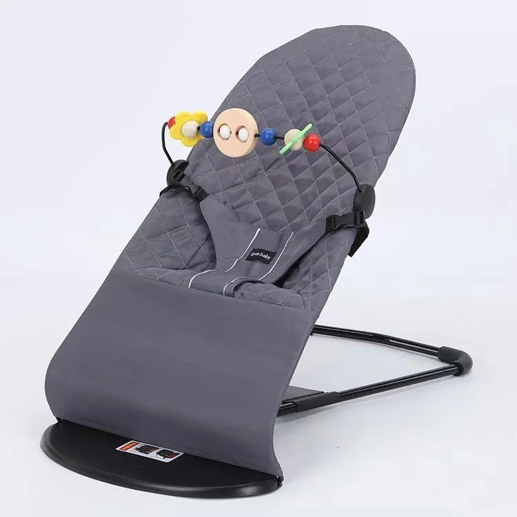 Шезлонг для новорожденных 1 дуги с игрушками детское кресло качалка от 0+ #7