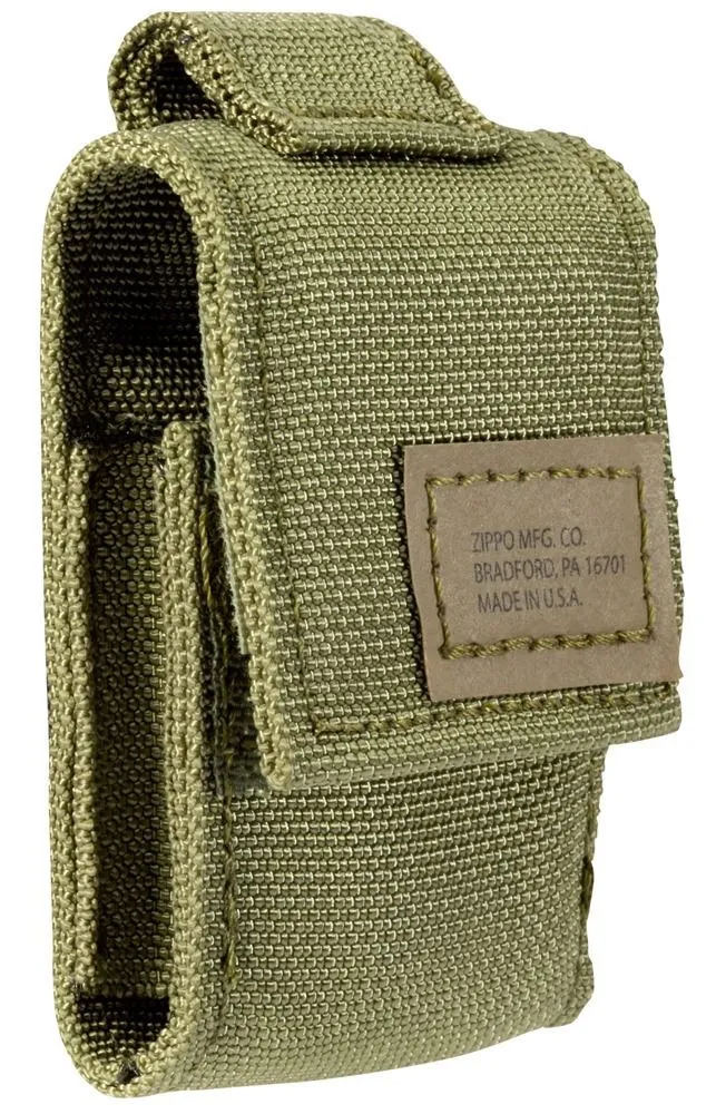 Чехол ZIPPO Для Зажигалки С Фиксатором На Ремень Зеленый Хаки ZIPPO 48402, зеленый, фото 4