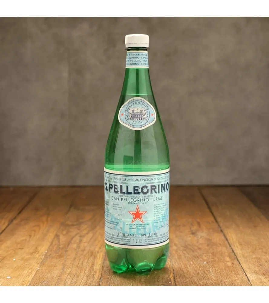 Вода San Pellegrino (Сан Пеллегрино) минеральная, газированная, 1л ПЭТ х 6 шт, 1 л, 6 шт, фото 6
