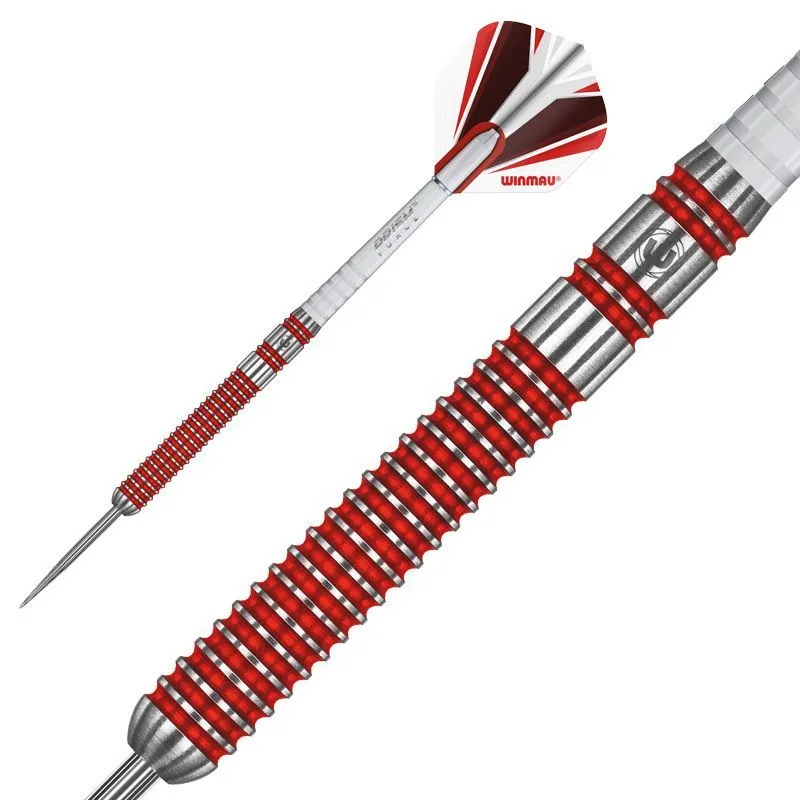 Вольфрамовые дротики 22гр Winmau Overdrive steeltip (профессиональный уровень). Дротики для Дартс, 22 г, фото 4