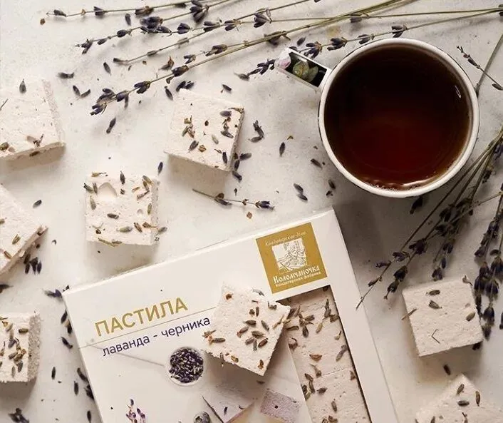 Пастила "Коломчаночка" лаванда-черника, 2 шт * 135 гр #3