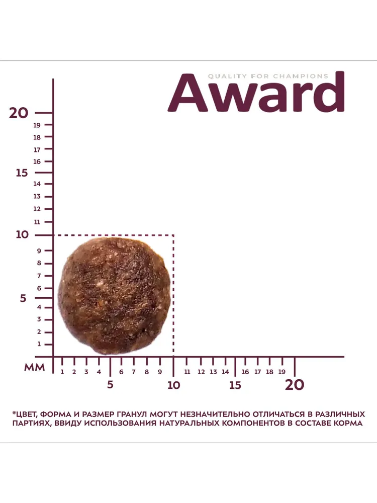 Сухой корм AWARD Urinary для взрослых кошек для профилактики мочекаменной болезни, с курицей с добавлением клюквы, цикория и рыбьего жира, 1.5 кг, 1,5 кг, фото 5