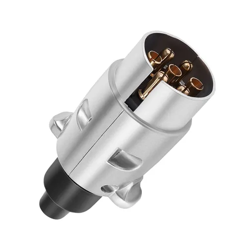 7-контактный разъем для прицепа, усиленный круглый штырь, 7-контактный разъем для проводки прицепа (