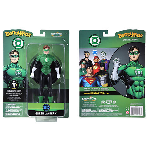 Фигурка Bendyfigs: DC Comics - Зеленый Фонарь, 19 см