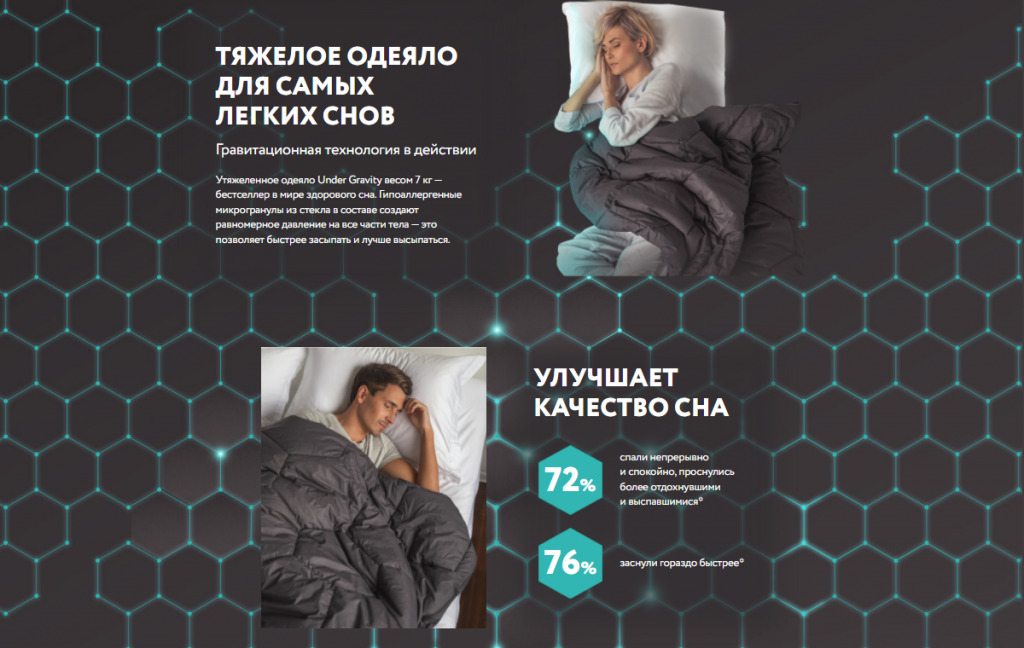 Тяжелое одеяло Ozon