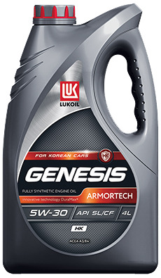 ЛУКОЙЛ(LUKOIL)GENESISARMORTECHHK5W-30Масломоторное,Синтетическое,4л