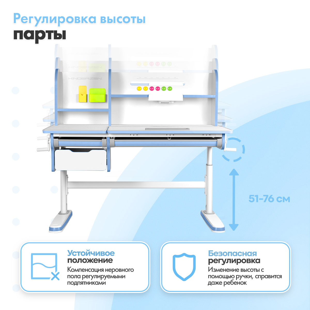 Правильное положение ученика за партой