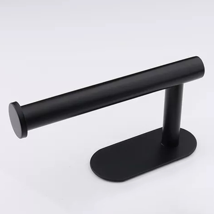 Держатель для туалетной бумаги металлический настенный самоклеящийся ...