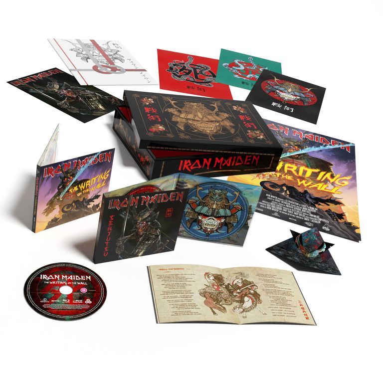IRON MAIDEN 21作品セット Iron Maiden. Senjutsu. Deluxe Box (2 CD + Blu-Ray) Делюксовый бокс