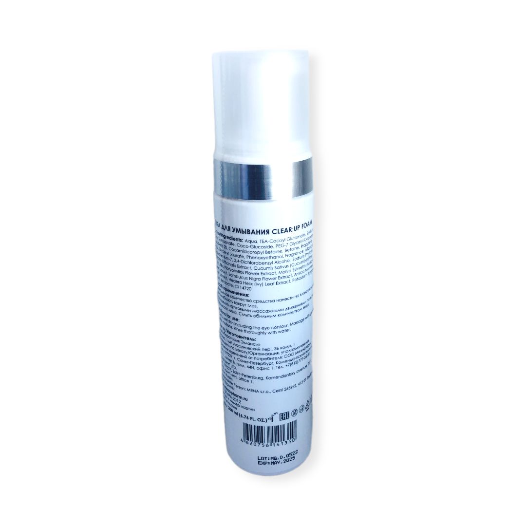Мусс для умывания MESOPHARM Пенка для умывания CLEAR:UP FOAM