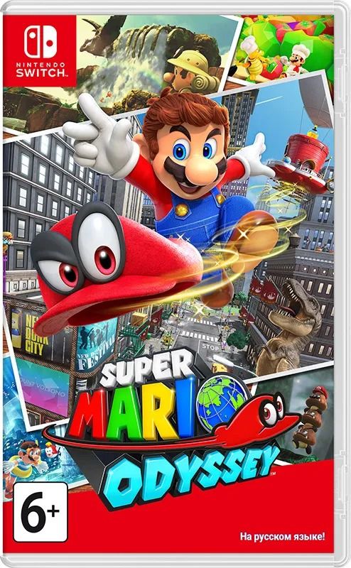 ИграSuperMarioOdyssey(NintendoSwitch,Русскаяверсия)
