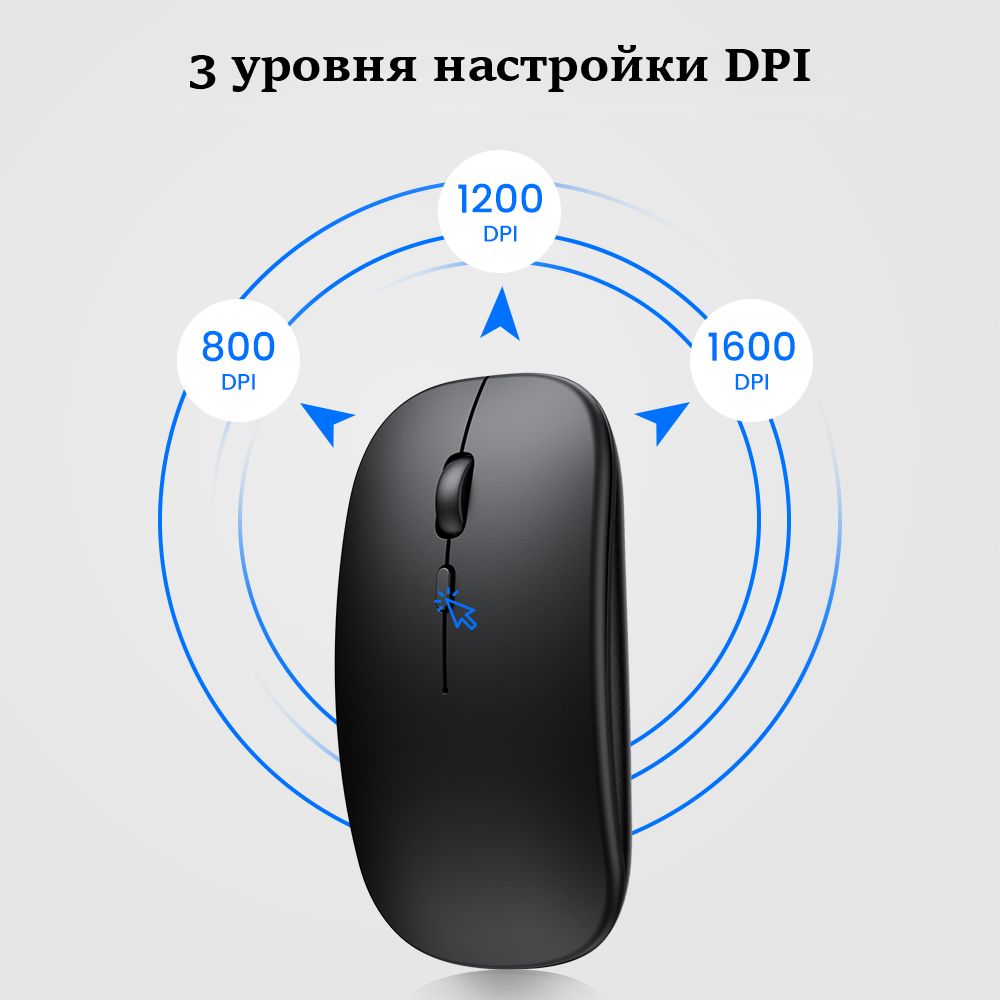 Переключение dpi. Мышь беспроводная yelandar w84.