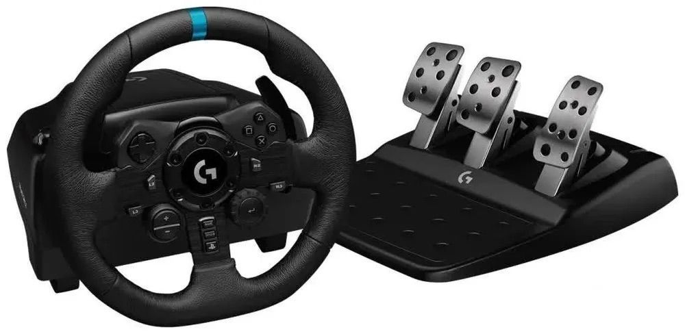 Руль и педали LOGITECH G923 Driving Force для PS4 (941-000158