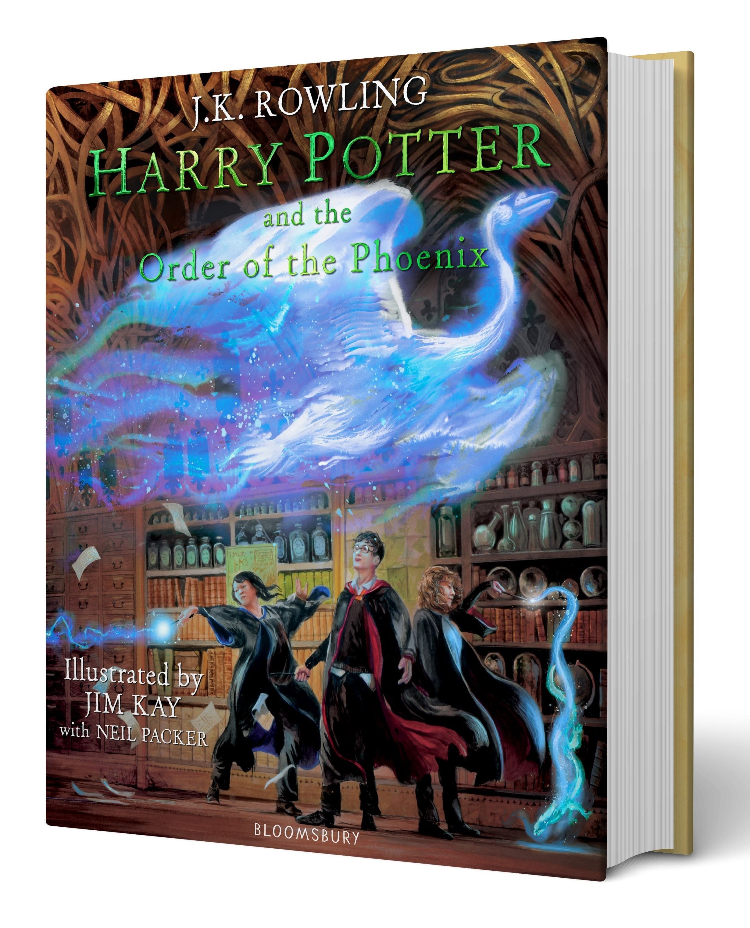 Harry Potter and the Order of the Phoenix Illustrated Edition by Jim ...
