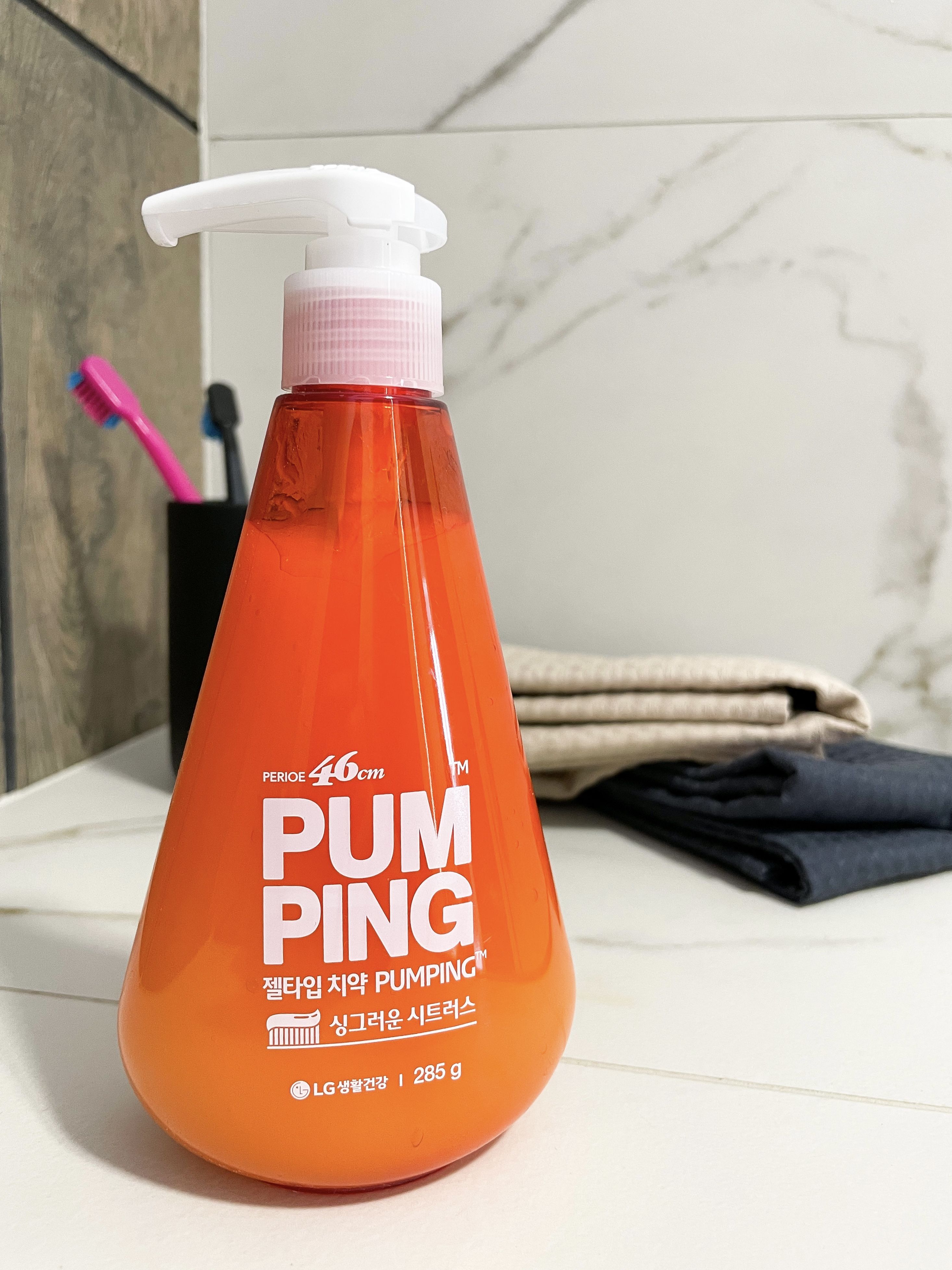 Зубная паста PERIOE Original Pumping для комплексного ухода за зубами и ...