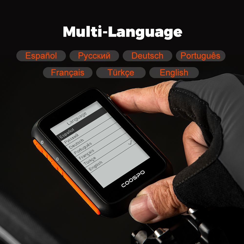 Coospo bc200. Велокомпьютер COOSPO bc200 GPS