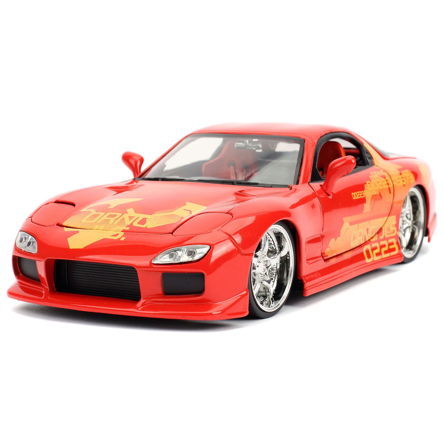 Машинка Форсаж 1:24 FF 1993 Mazda RX-7 FD3S-Wide Body 30747 купить